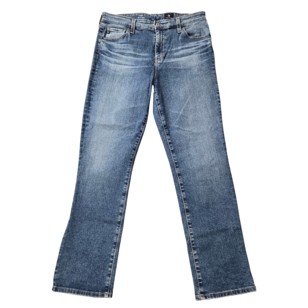 AG Adriano Goldschmeid Women Sz 32R Mari High-Rise Straight Jeans